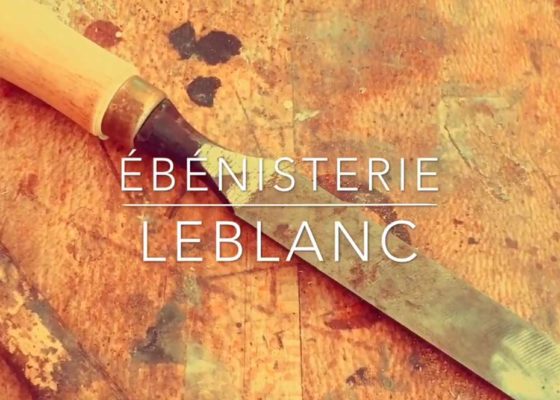 Ébénisterie Leblanc – Fabrice Leblanc ébéniste vidéo 1